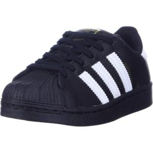 adidas Unisex-Baby Superstar Sneaker(Black/White/Black)