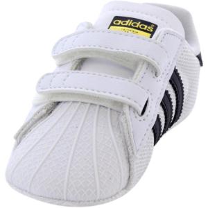 adidas Unisex-Baby Superstar Sneaker(Core White/Black/White)