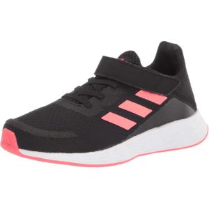 adidas Unisex-Child Duramo Sl Running Shoe(Black/Signal Pink/Team Royal Blue)