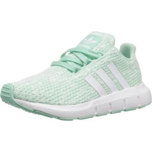 adidas Unisex-Child Swift Running Shoe(Clear Mint/White/Aero Blue)