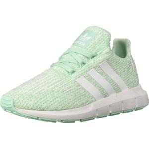 adidas Unisex-Child Swift Running Shoe(Clear Mint/White/Aero Green)