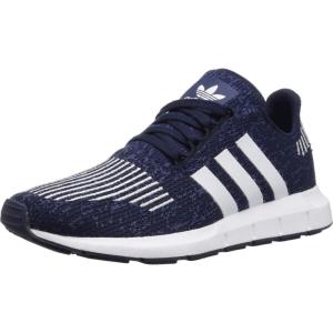 adidas Unisex-Child Swift Running Shoe(Collegiate Navy/White/Blue)