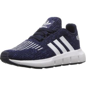 adidas Unisex-Child Swift Running Shoe(Collegiate Navy/White/Mystery Blue)