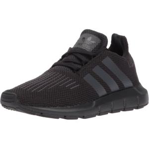 adidas Unisex-Child Swift Running Shoe(Core Black/Utility Black/Black)
