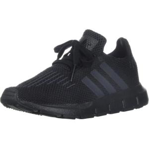 adidas Unisex-Child Swift Running Shoe(Core Black/Utility Black/Core Black)