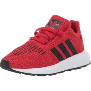 adidas Unisex-Child Swift Running Shoe(Scarlet/Core Black/White)