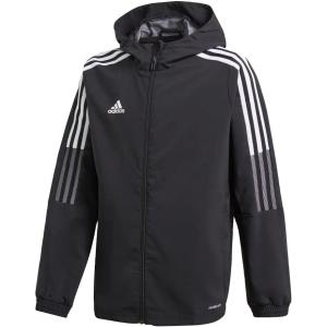 adidas Unisex-Child Tiro 21 Windbreaker(Black)