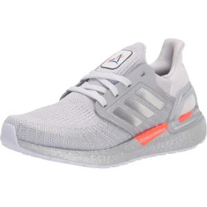 adidas Unisex-Child Ultraboost 20 Running Shoe(Halo Silver/Dash Grey/Silver Metallic)