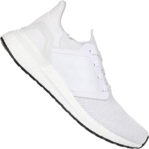 adidas Unisex-Child Ultraboost 20 Running Shoe(White/White/Black)