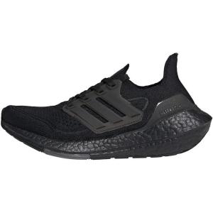 adidas Unisex-Child Ultraboost 21 Running Shoes(Black/Black/Black)