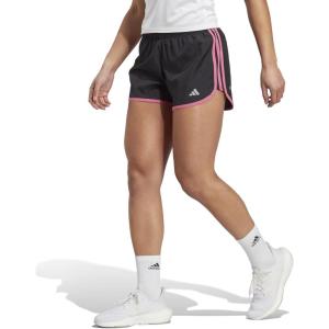 adidas Women’s Marathon 20 Shorts(Black/Preloved Fuchsia)