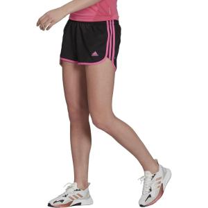 adidas Women’s Marathon 20 Shorts(Black/Screaming Pink)