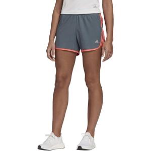 adidas Women’s Marathon 20 Shorts(Legacy Blue/Signal Pink)