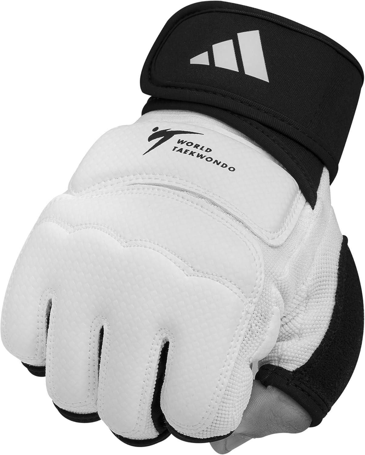 imageadidas WT Approved Taekwondo Hand Protector Fighter GlovesXSmall