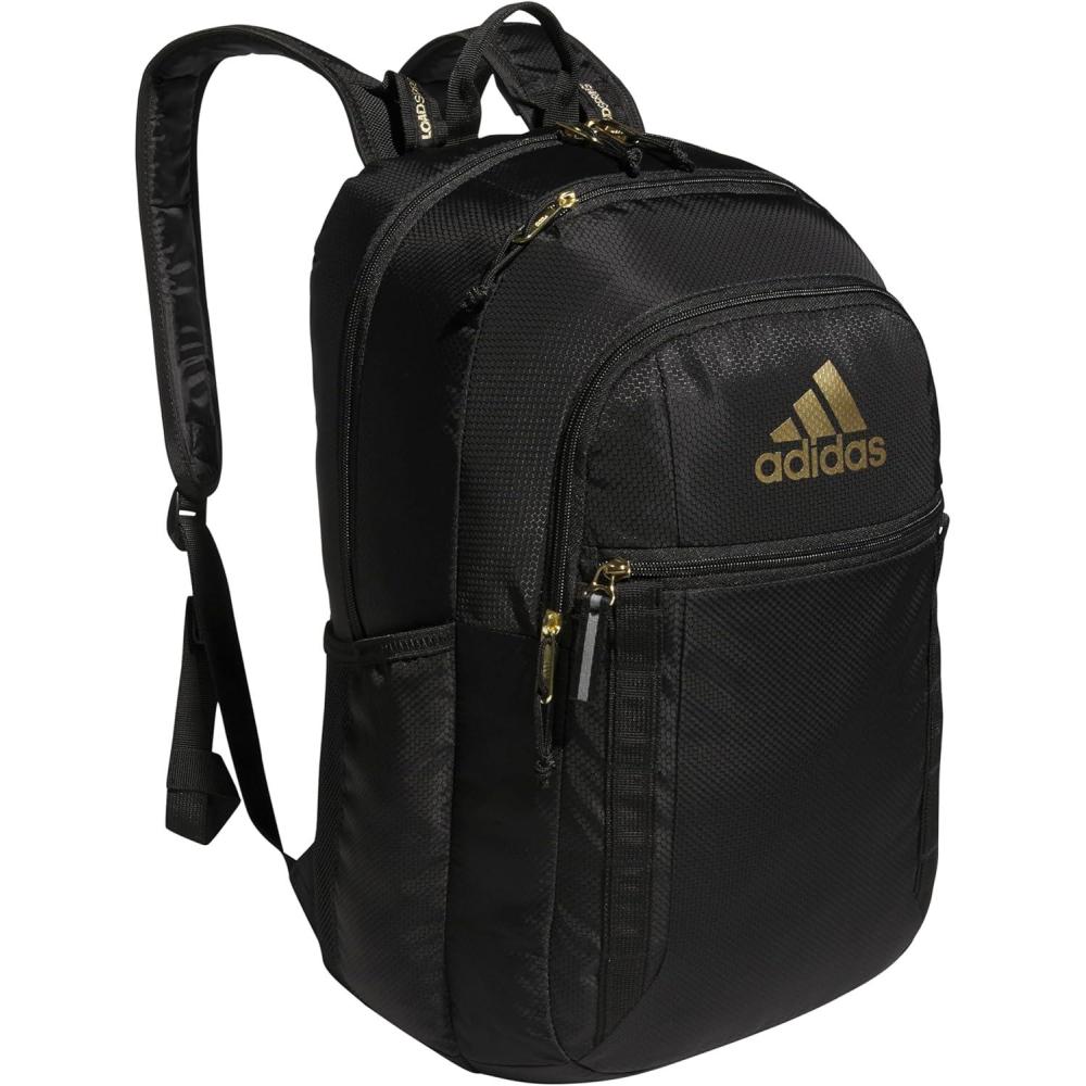 imageadidas Excel Backpack  Insulated Lunch Bag BlackWhite  BlackWhite OSFA70BlackGold Metallic
