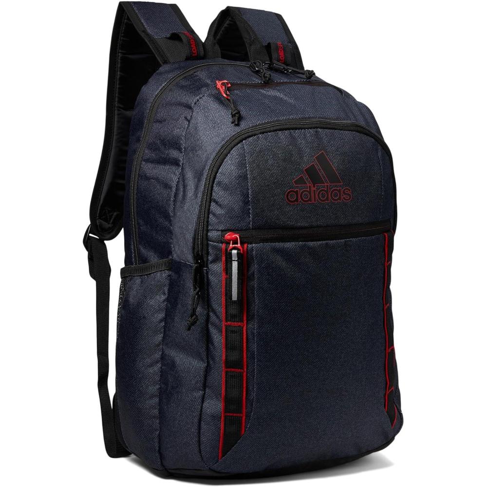 imageadidas Excel Backpack  Insulated Lunch Bag BlackWhite  BlackWhite OSFA70Twill BlackBetter Scarlet