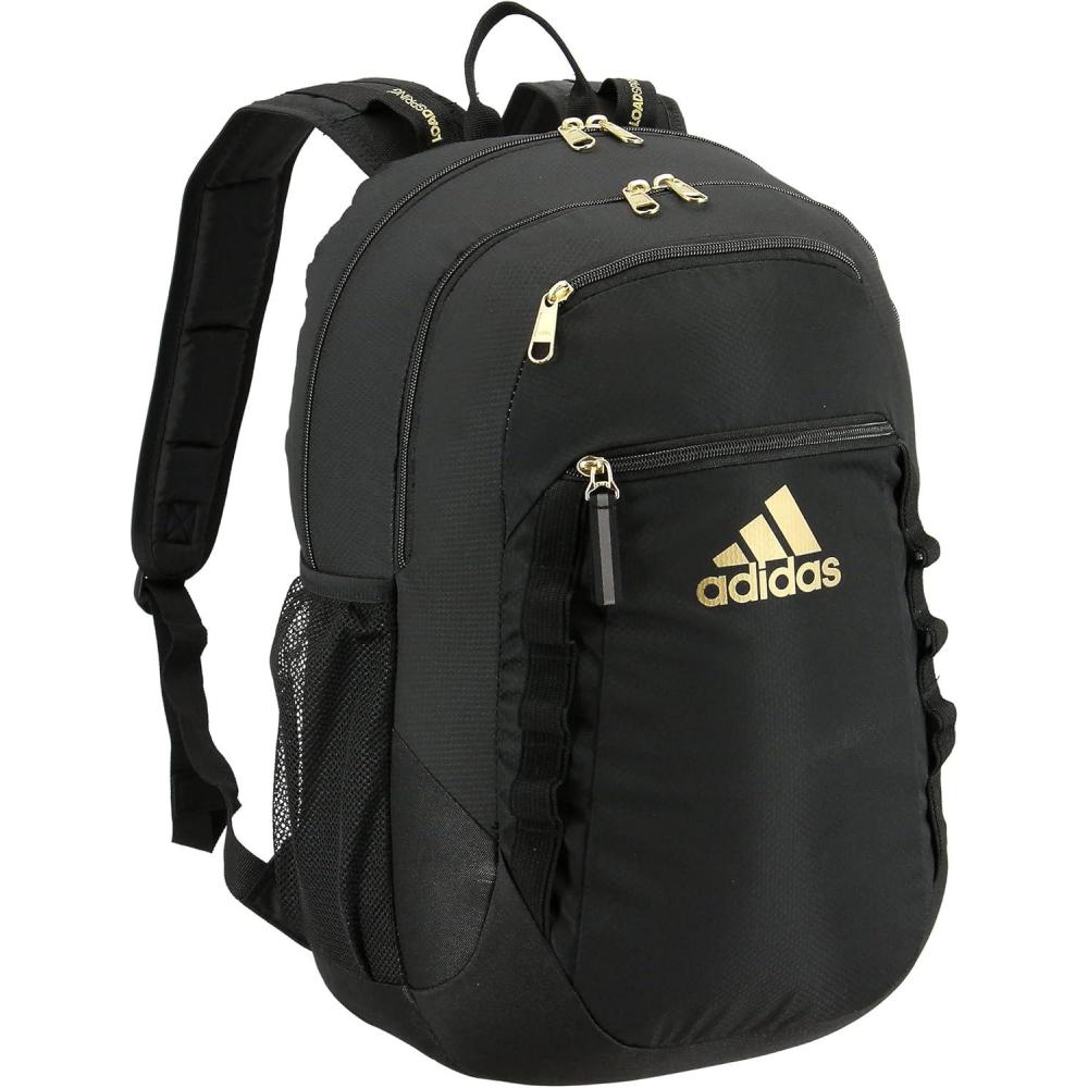 imageadidas Excel Backpack  Insulated Lunch Bag BlackWhite  BlackWhite OSFABlackGold Metallic