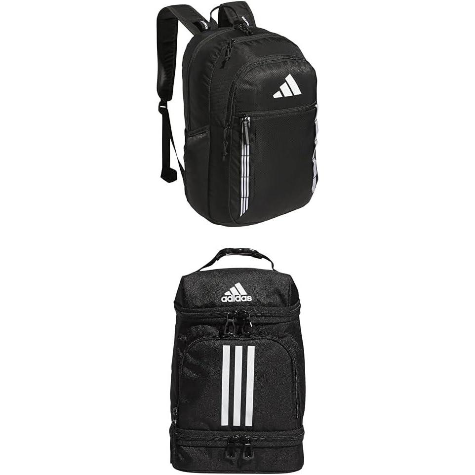 imageadidas Excel Backpack  Insulated Lunch Bag BlackWhite  BlackWhite OSFABlackWhite  BlackWhite