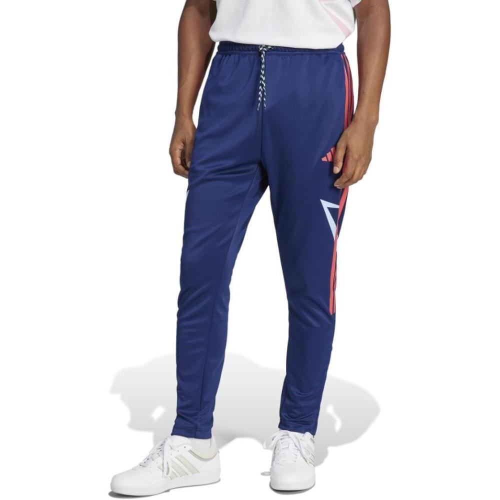 imageadidas Mens House of Tiro Nations Pack PantsDark BlueBlueSemi Lucid Red