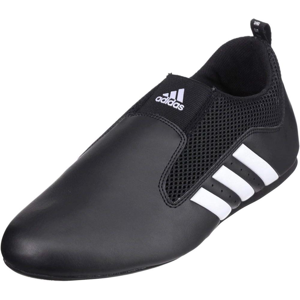 imageadidas Mens Taekwondo Karate Martial Arts Shoes Adult Kids Women Contestant TrainersBlack White