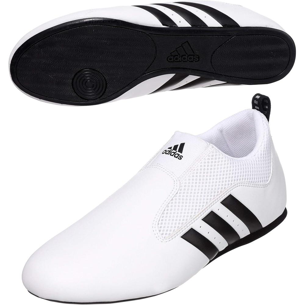 imageadidas Mens Taekwondo Karate Martial Arts Shoes Adult Kids Women Contestant TrainersWhite Black
