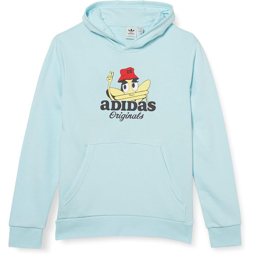 imageadidas Originals Kids Trefoil HoodieAlmost Blue