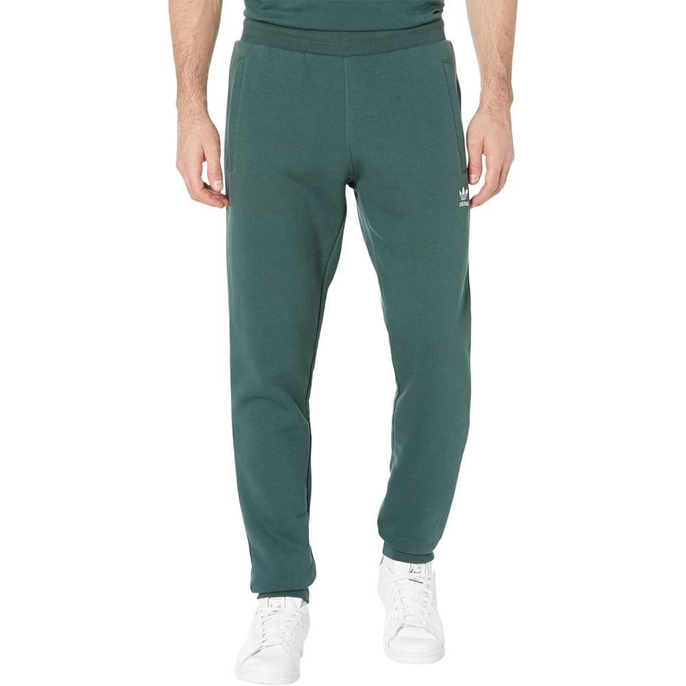 imageadidas Originals Mens Adicolor Essentials Trefoil JoggersMineral Green