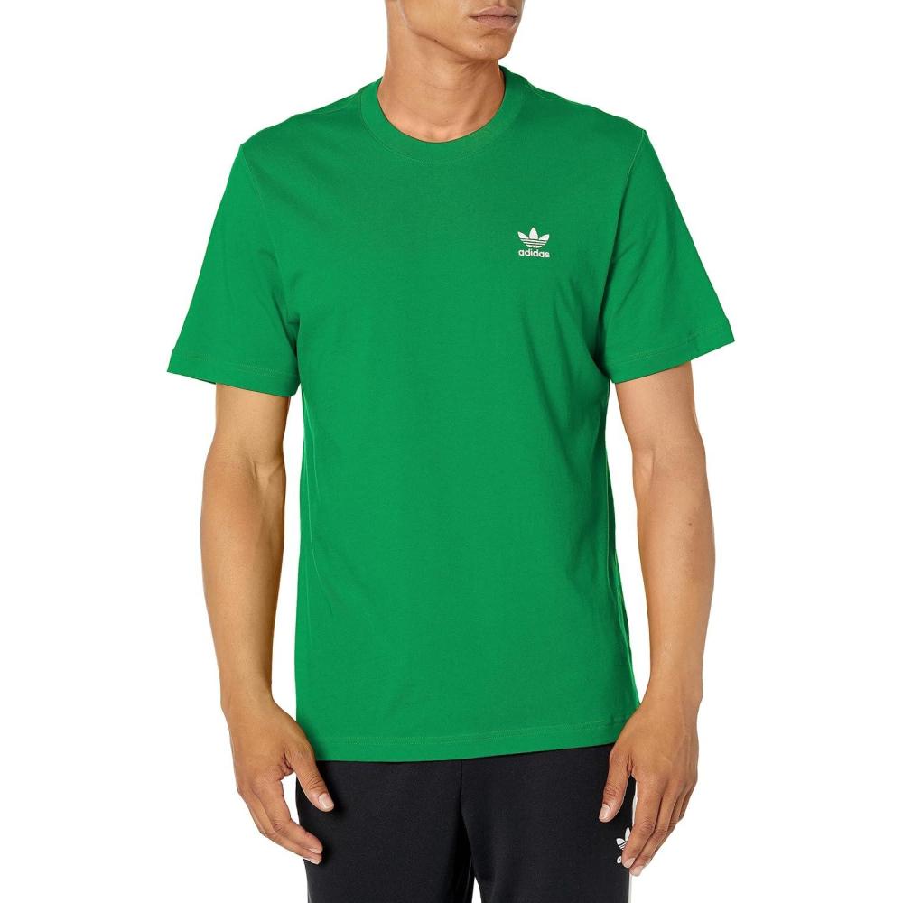 imageadidas Originals Mens Loungewear Adicolor Essentials Trefoil TeeGreen