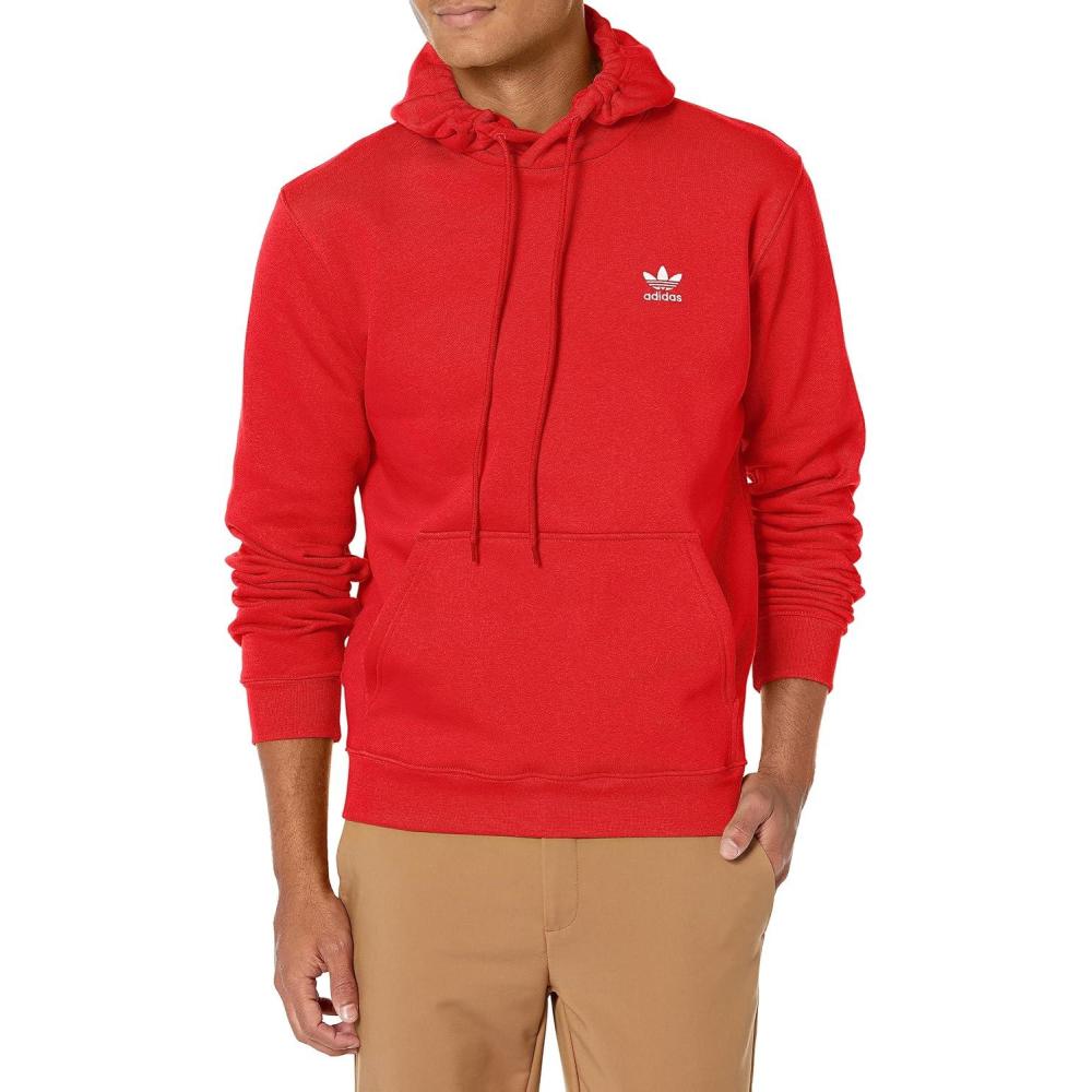 imageadidas Originals Mens Trefoil Warmup HoodieBetter Scarlet