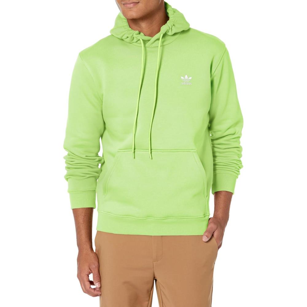 imageadidas Originals Mens Trefoil Warmup HoodiePulse Lime