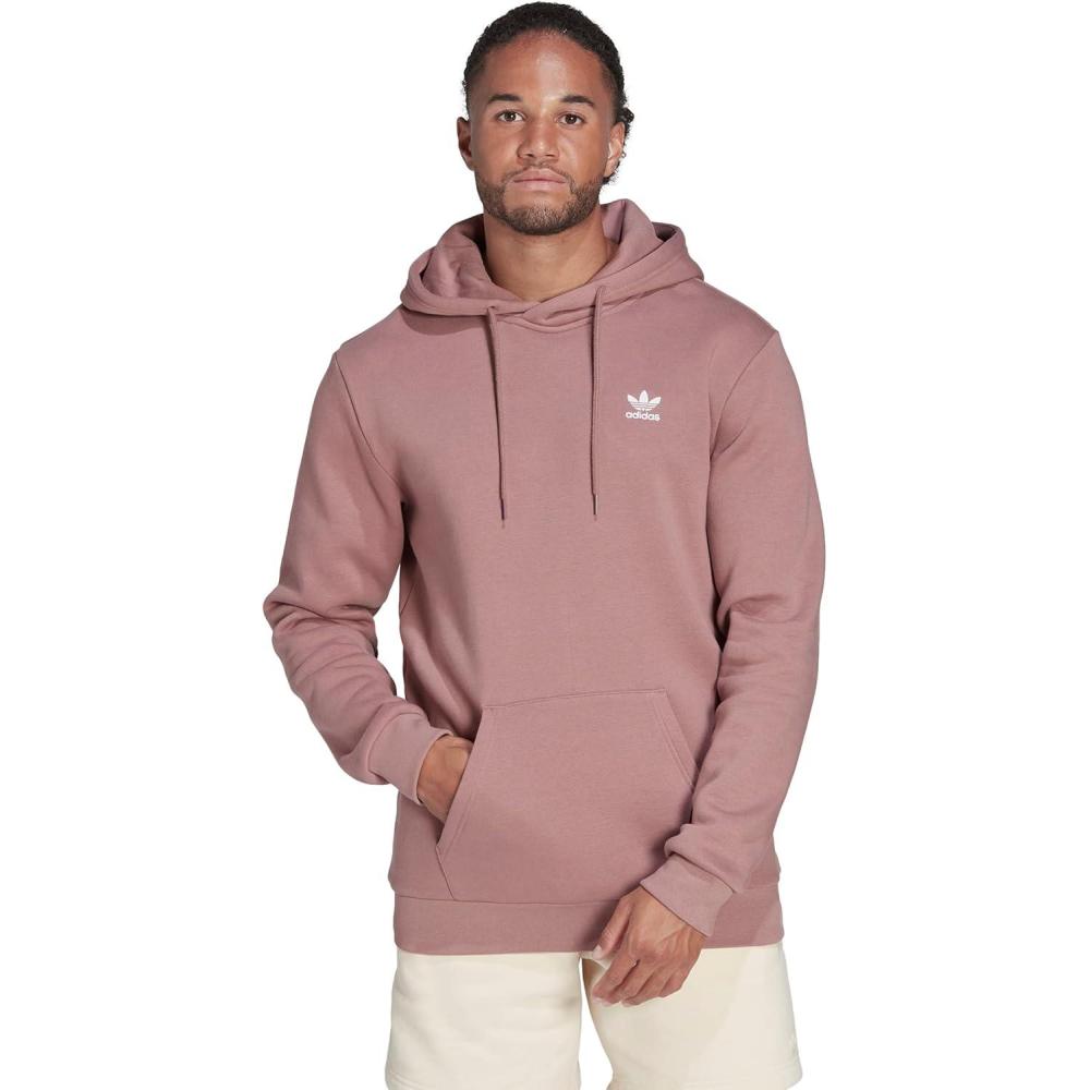 imageadidas Originals Mens Trefoil Warmup HoodieWonder Oxide