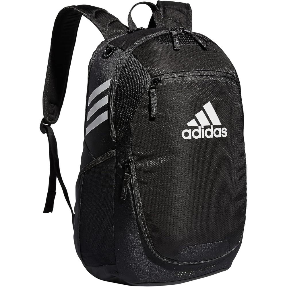 imageadidas Stadium Team Sports Backpack 36L  750 ml 28 oz Refillable Plastic Sport Water Bottle Navy Blue 2  BlueSilver Metallic One SizeBlack30