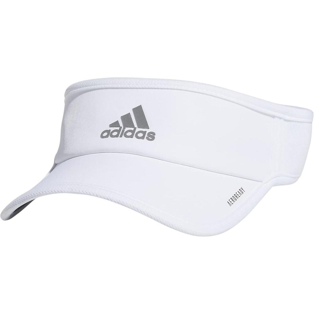 imageadidas Superlite Sun Visor Hat for Women Sport Performance Outdoor ActivitiesWhiteSilver Reflective20