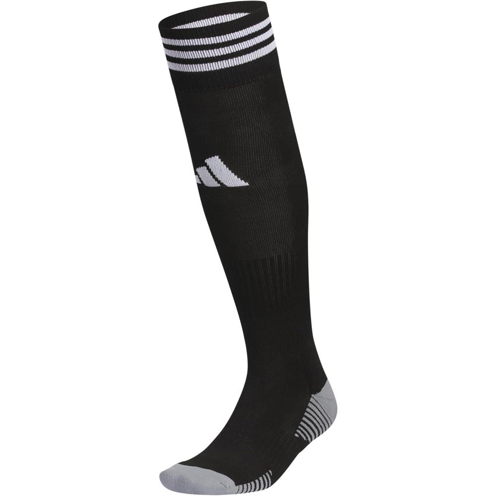 imageadidas Unisex Copa Zone Soccer Socks for Men and Women Over The CalfBlackWhite