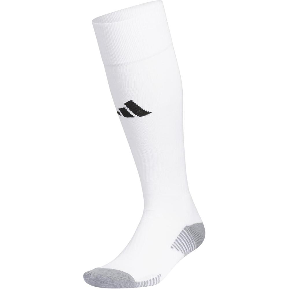 imageadidas Unisex Copa Zone Soccer Socks for Men and Women Over The CalfWhiteWhite