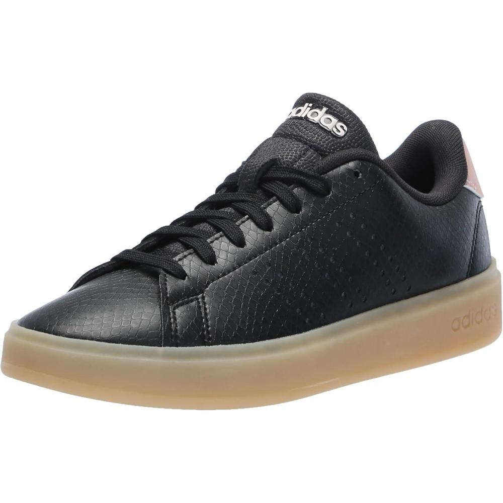 imageadidas Womens Advantage 20 SneakerBlackGreySandy Pink Met