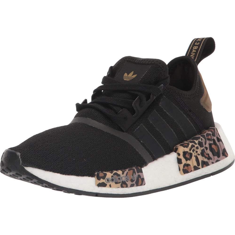 imageadidas Womens NMDr1 SneakerBlackBlackWild Brown
