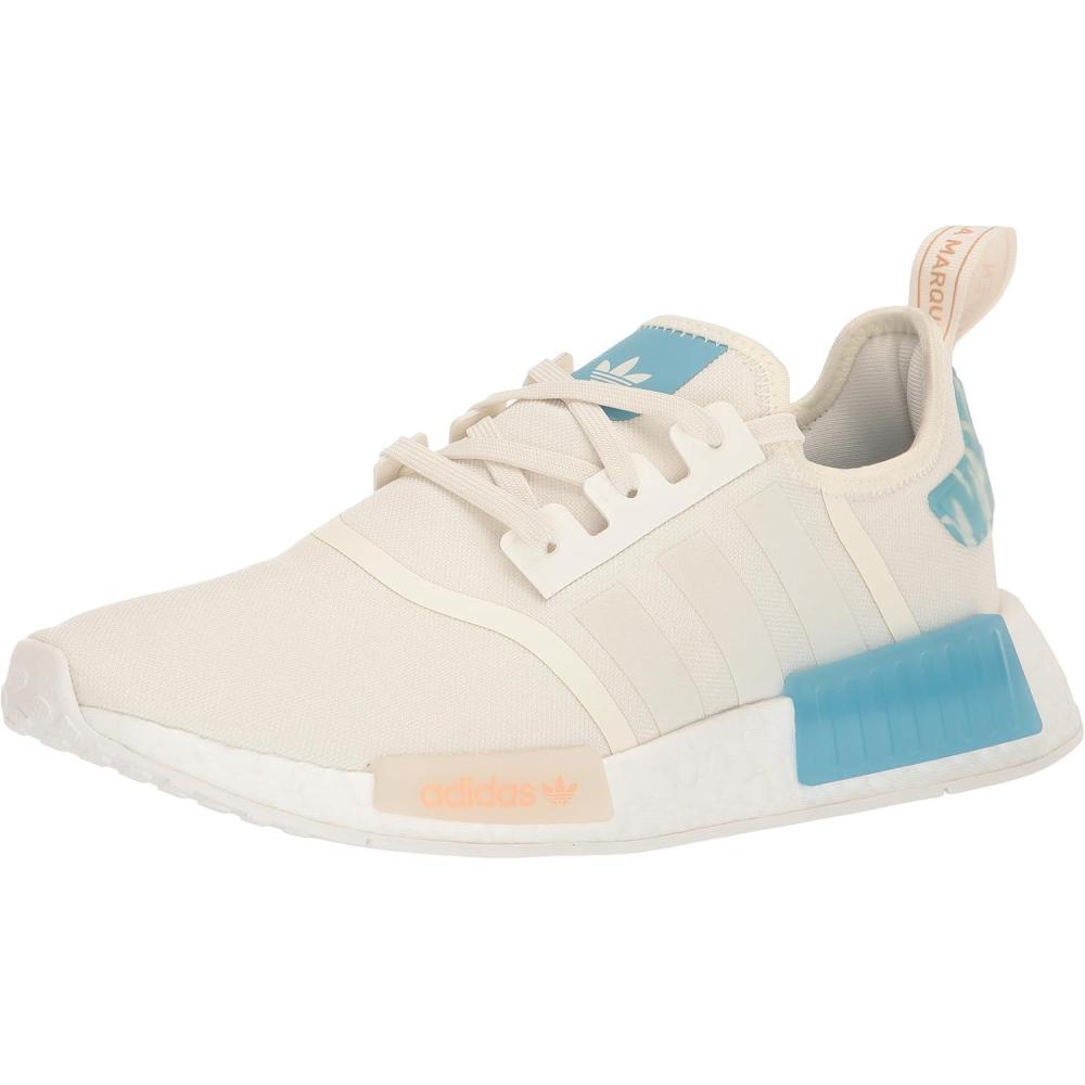imageadidas Womens NMDr1 SneakerOff WhitePreloved BlueHalo Blush