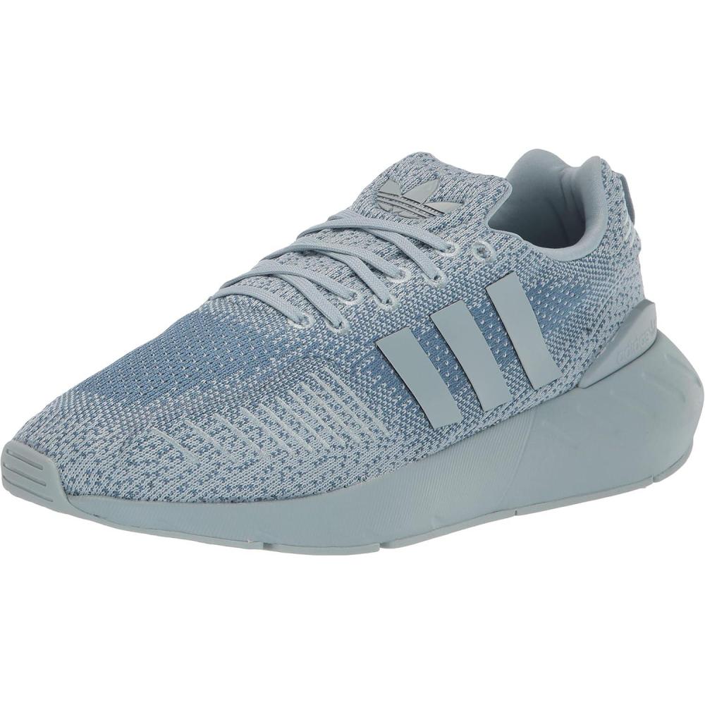 imageadidas Womens Swift Run 22 SneakerMagic GreyAltered BlueWhite