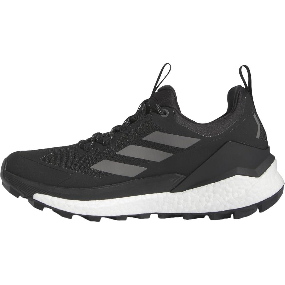 imageadidas Womens Terrex Free Hiker 2 Low Gtx Hiking Hiking Sneakers Shoes  YellowCore BlackGrey FourCloud White
