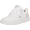 White/White/Silver Metallic