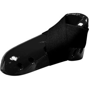 AAMA Foam Kick Foot Protector Guard for Point Sparring Karate Taekwondo Martial Arts(Black)