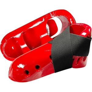AAMA Foam Kick Foot Protector Guard for Point Sparring Karate Taekwondo Martial Arts(Red)