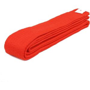 AAMA Plain Color Belt for Martial Arts – Taekwondo Karate Judo Aikido(Orange)