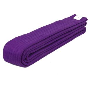 AAMA Plain Color Belt for Martial Arts – Taekwondo Karate Judo Aikido(Purple)
