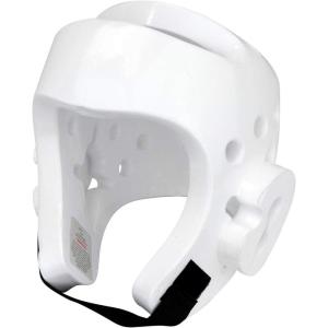 AAMA Taekwondo and Karate Sparring Foam Head Guard(WHITE)