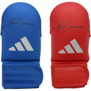 adidas | WKF Karate Mitts for Men, Women & Kids | Intermediate and Advanced Level Training Gloves | with Injection Mould Padding Perfect for Training and Sparring | WKF Approved | No Thumb