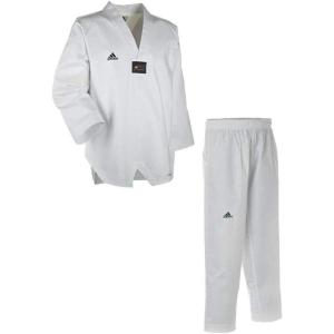 adidas ADICHAMP 3 TKD Uniform – v-Neck White – 5