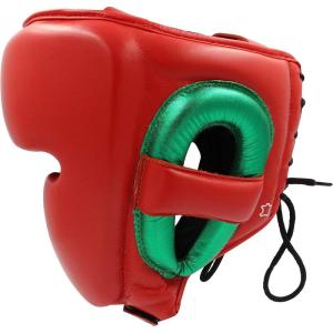 adidas Adistar Pro Boxing Headguard – for Men, Women, Unisex(RED/GREEN)