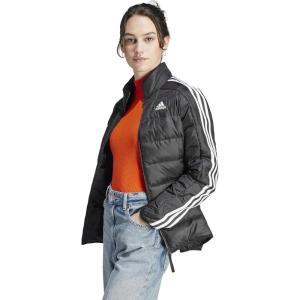 adidas Essentials 3-Stripes Light Down Jacket(Black)